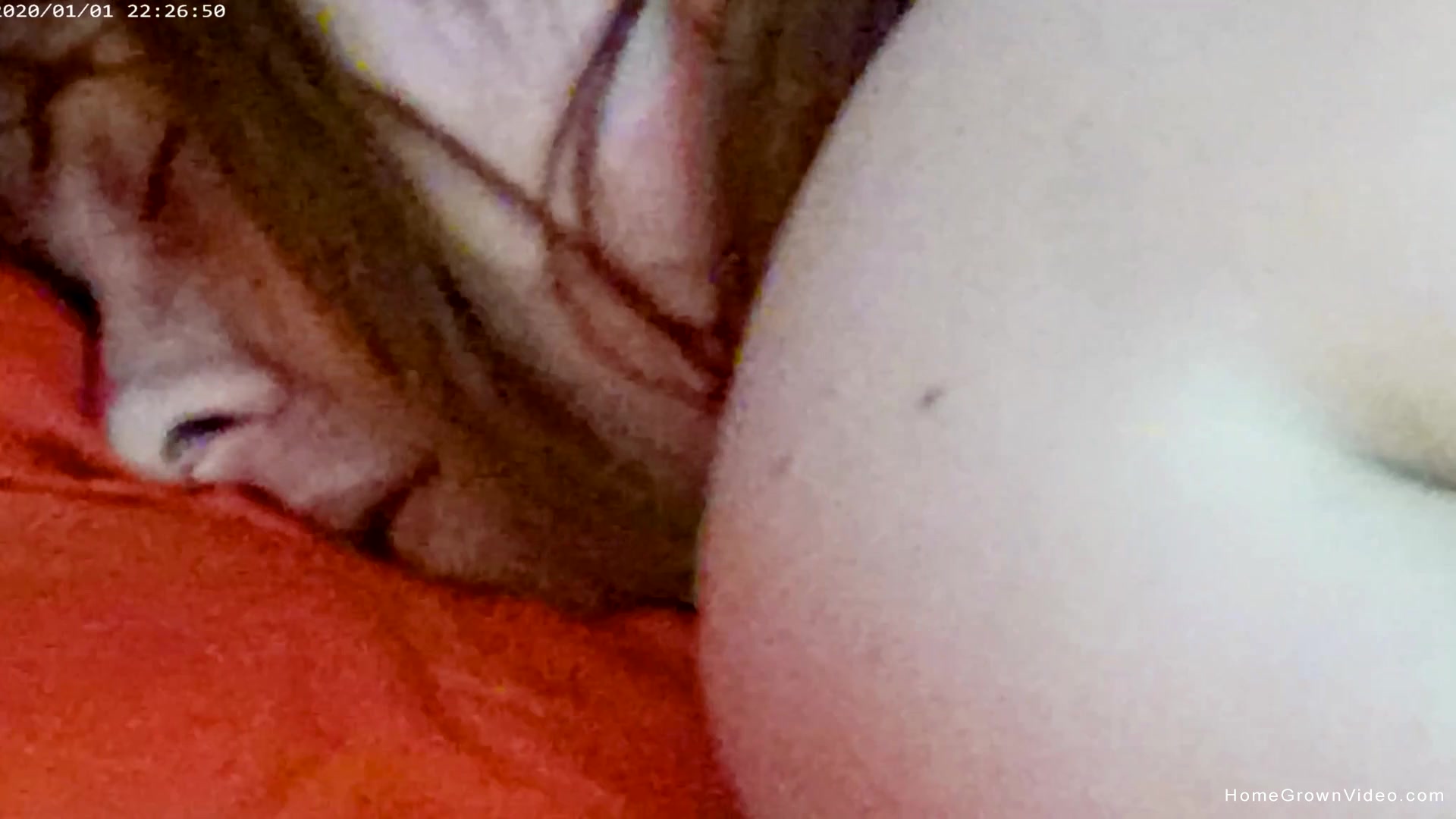 After working herself up with a massager sexy Hannah gets that cock in her ass!