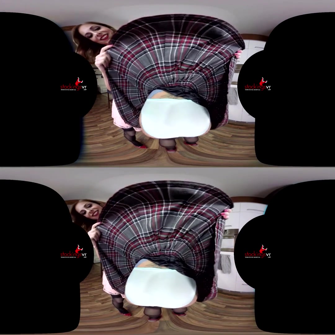 Antonia Sainz & Natalie Cherie in Upskirt Dream Antonia Sainz and Nathaly Cherie - StockingsVR