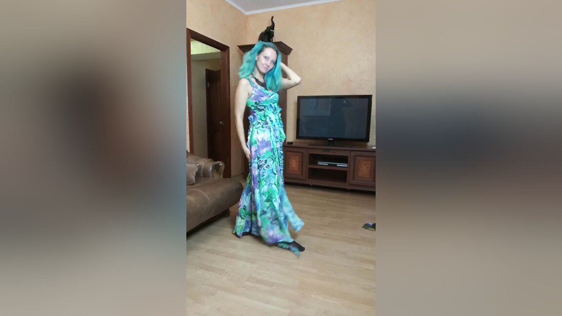 Black Sea Mermaid In Pantyhose - Ladyfoxxx
