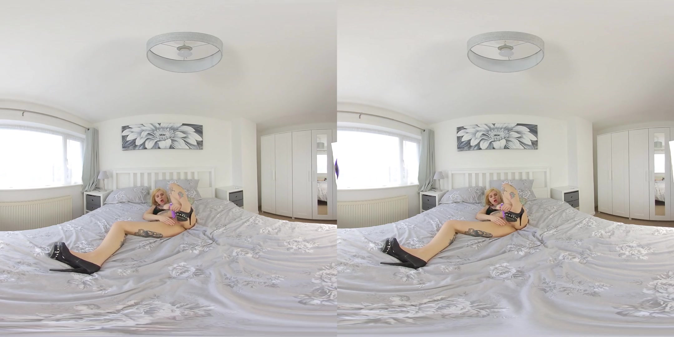 Tammy, Bedroom Antics - Tattoo Solo Model Toying