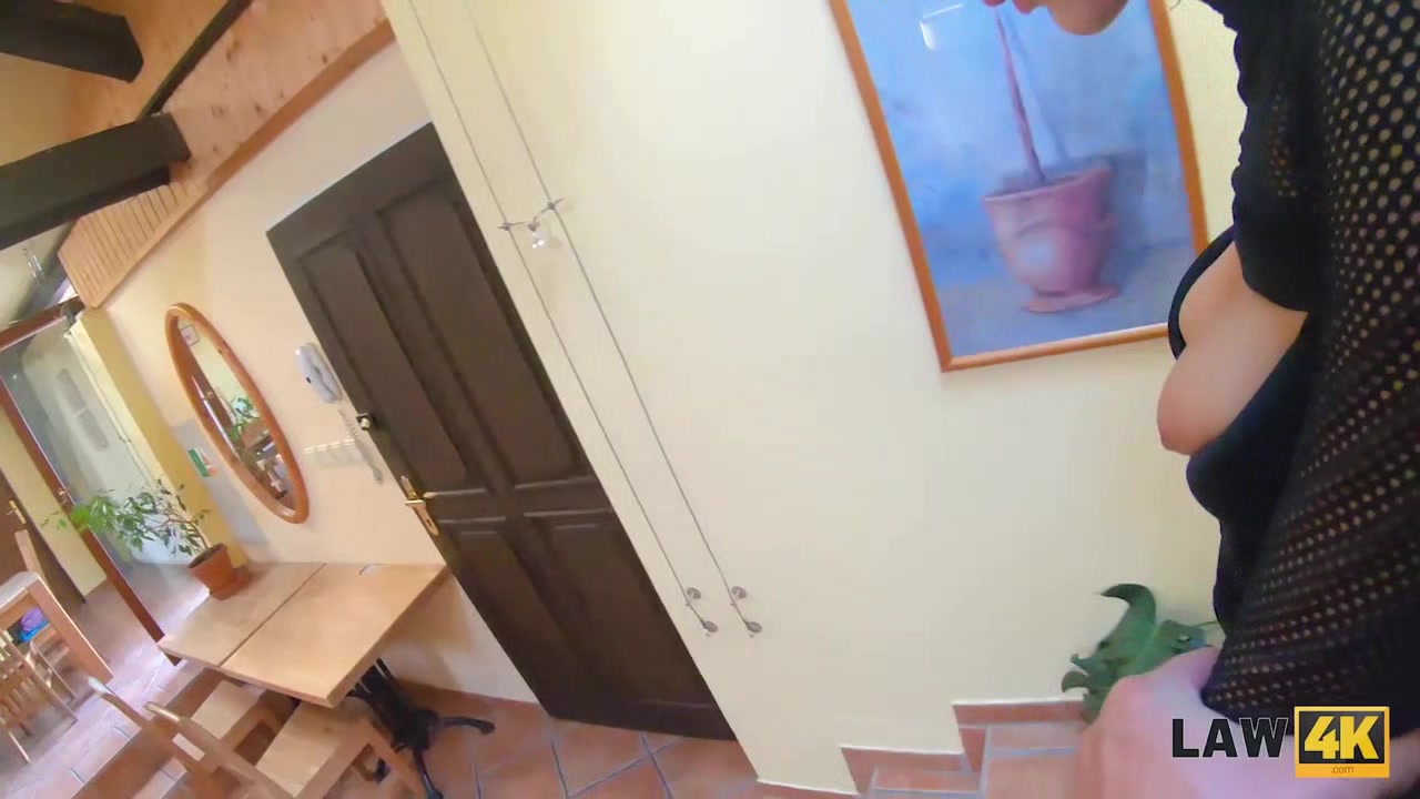 LAW4k. Sex of slut Nicole Love was interrupted by police but she wants cocks
