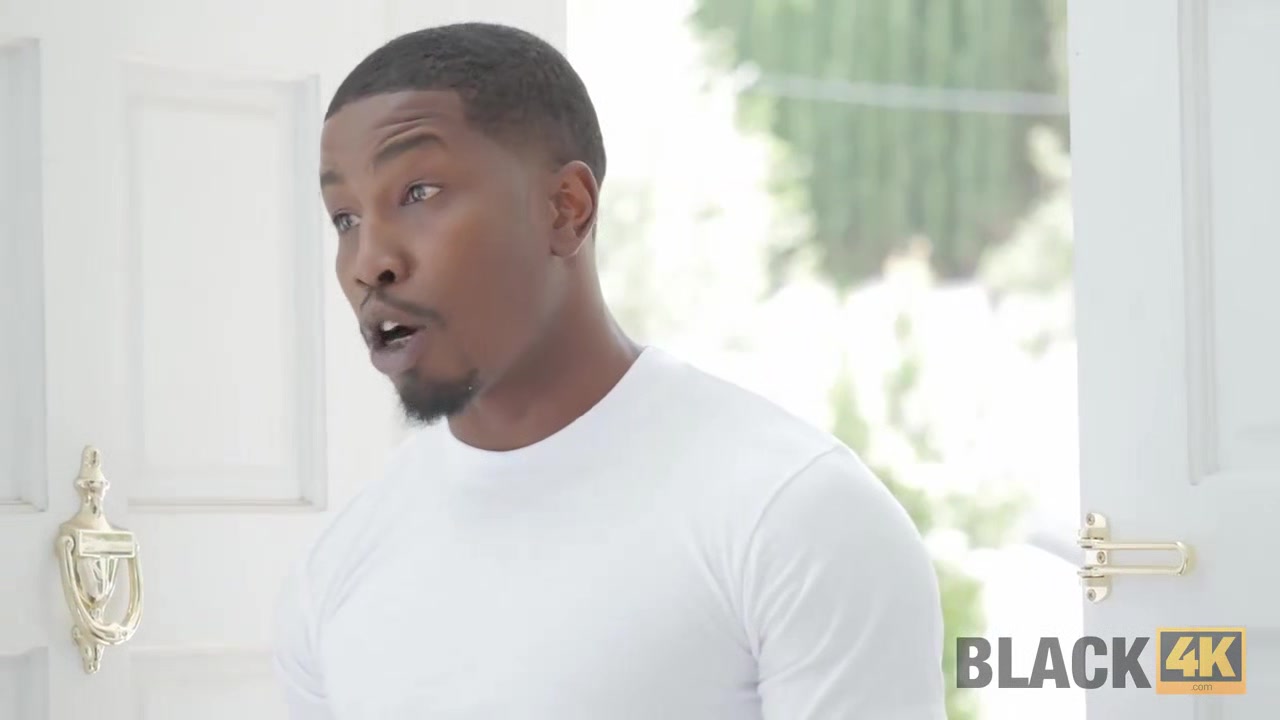 BLACK4K. teen 18+ slut finds a big black dick even under house arrest