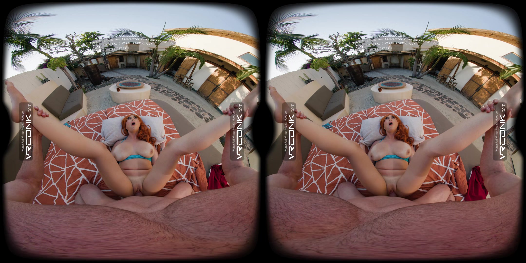 VR Conk Sexy Redhead Chloe Surreal fucks hard In One Piece Nami VR Porn