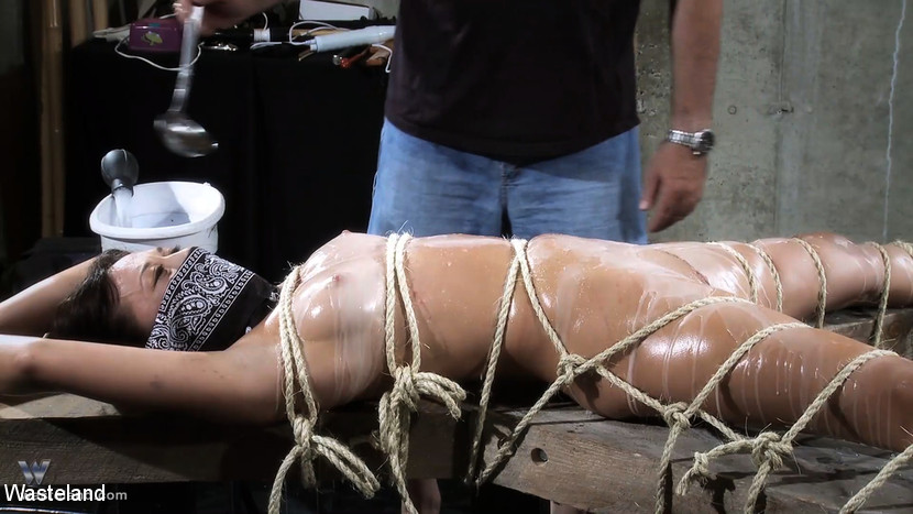 Nyssa Nevers & David Lawrence in Nyssa Nevers Wax On, Wax Off - KINK