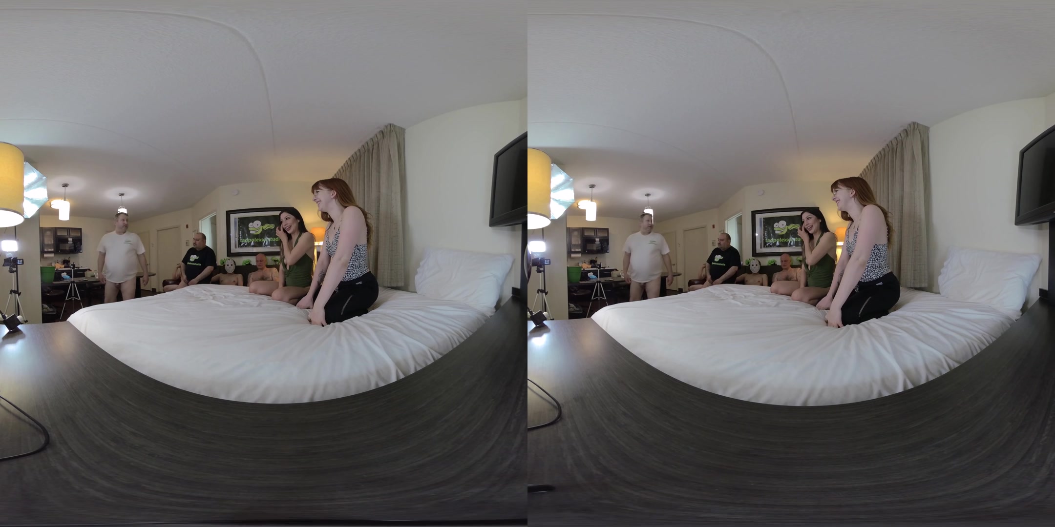 Camila Cano and Hannah Grace GANGBANG with 6 Guys - TadPoleXXXStudio