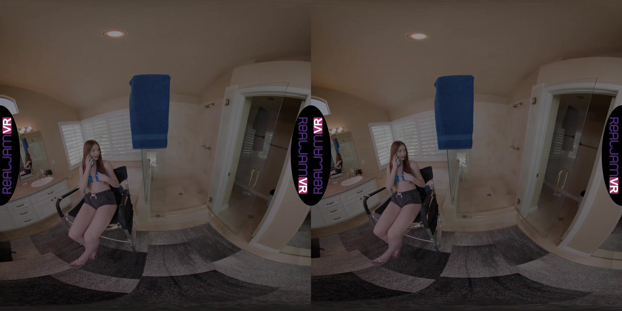 Teen Pussy Takes Shower