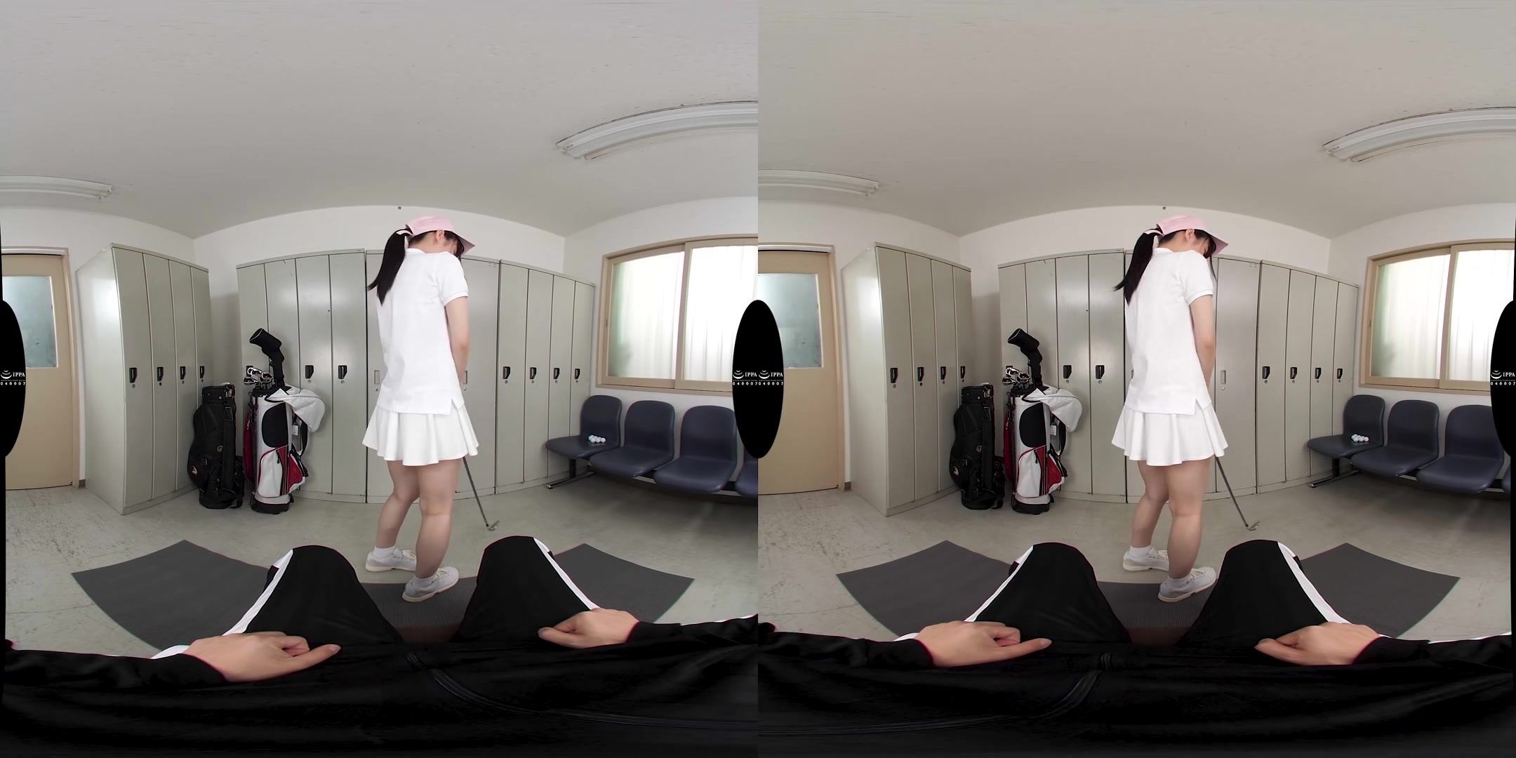 Sora Kamikawa - Sora Kamikawa Works on her Touch as the student 18+ Golf Club Senior Member - V1VR