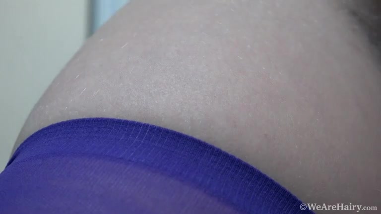 Tia Jones strips from red gown to masturbate - Compilation - WeAreHairy