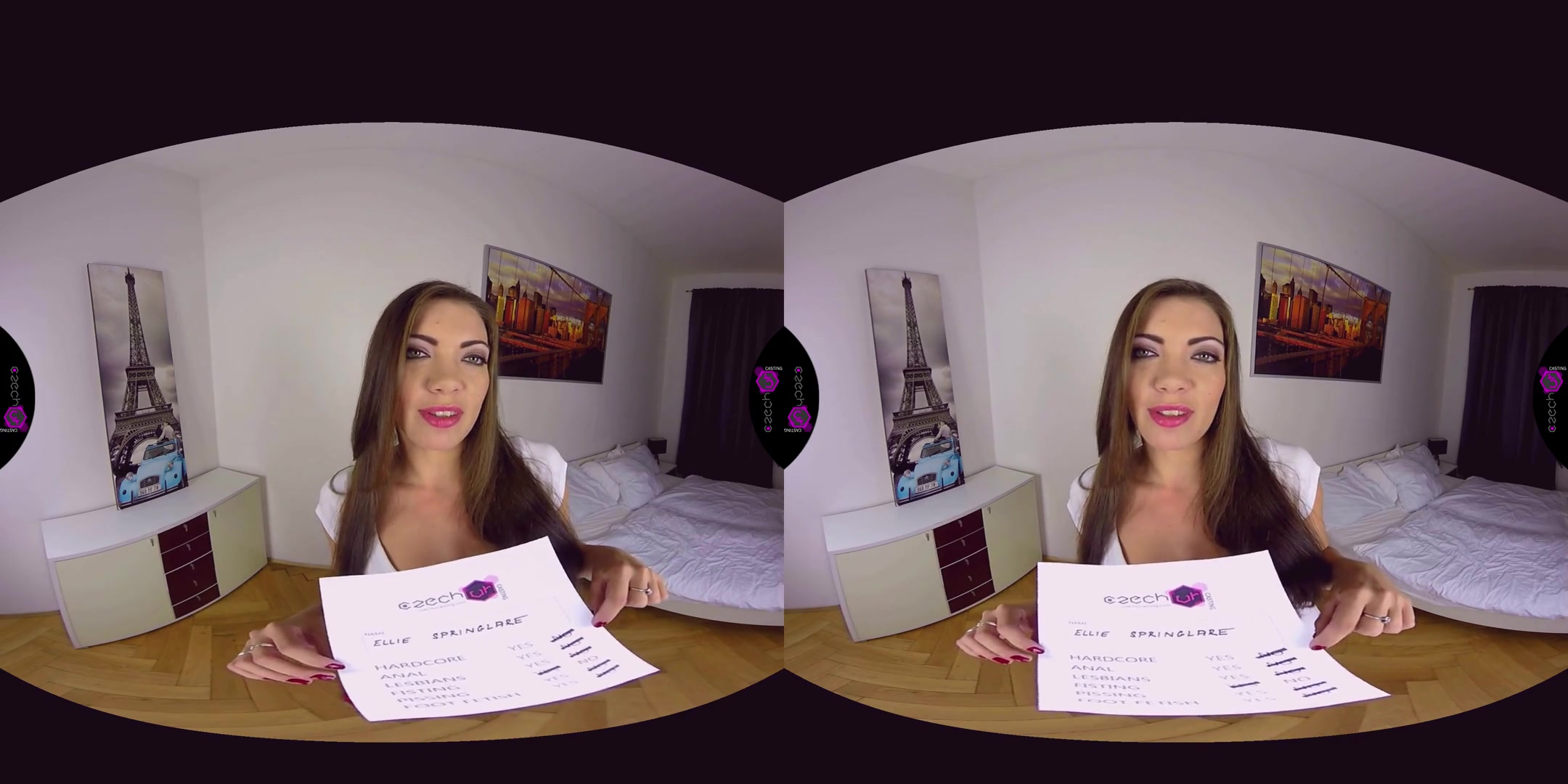 Ellie Springlare in Ellie Springlare Casting - CzechVRCasting
