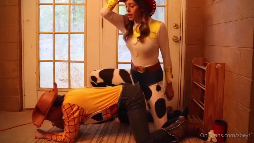 Zoey Taylor - Toy Story Tgirl Jessie Fucks Woody