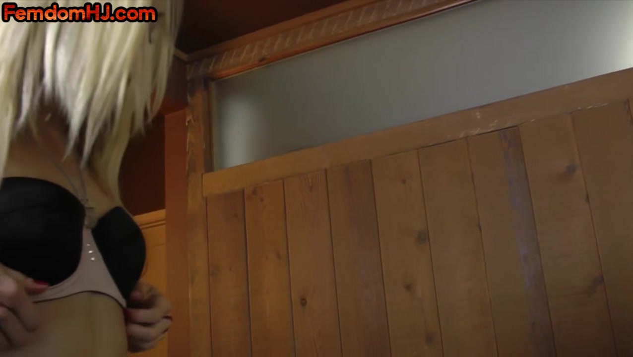 Femdom CFNM masseuse wanks clients cock and smokes