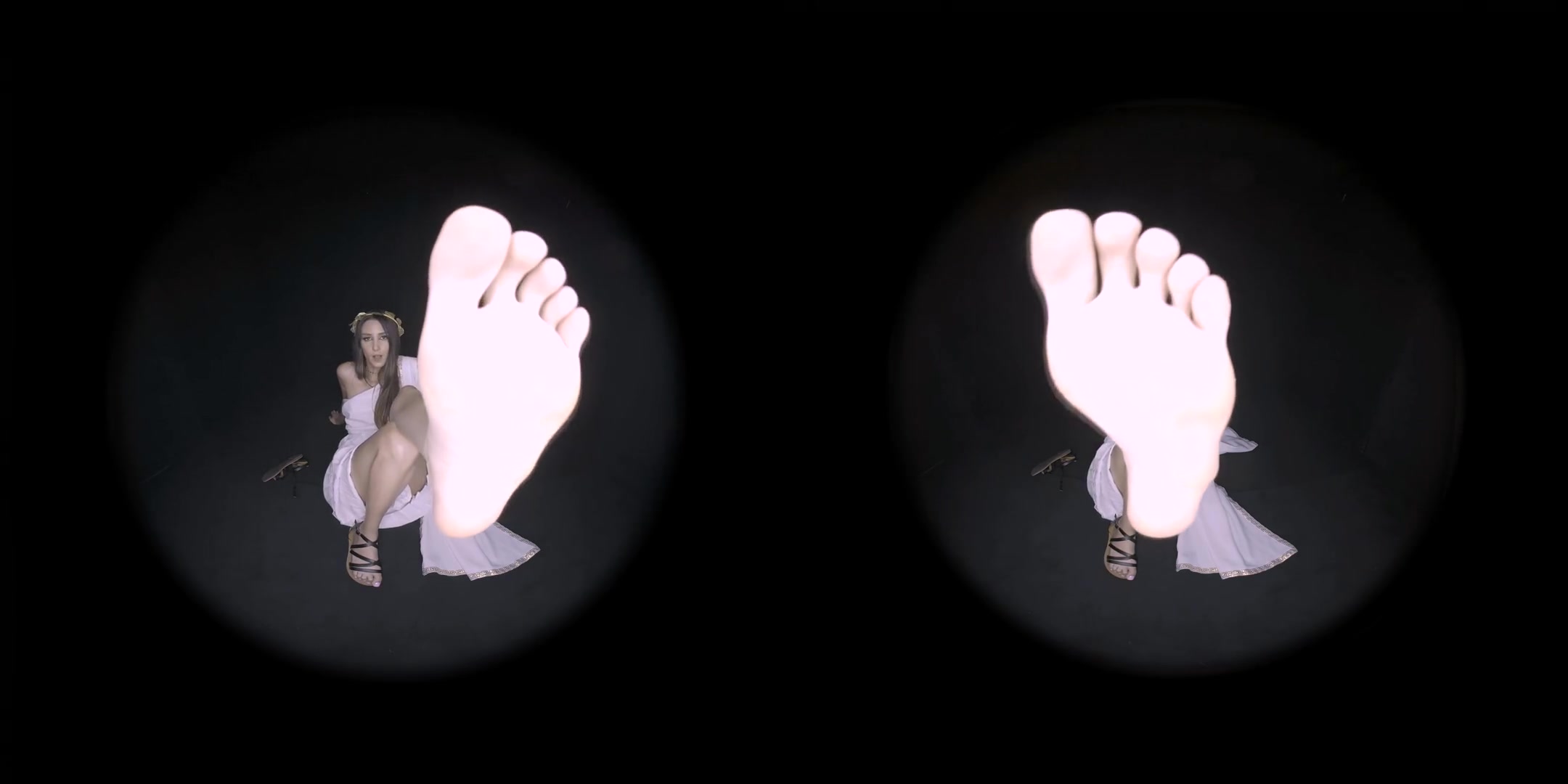 The Goddess' Feet - Sweet and Sexy Babe with Amazing Legs and Feet Solo