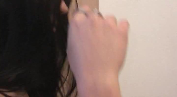 teen 18+ shy brunette dancing