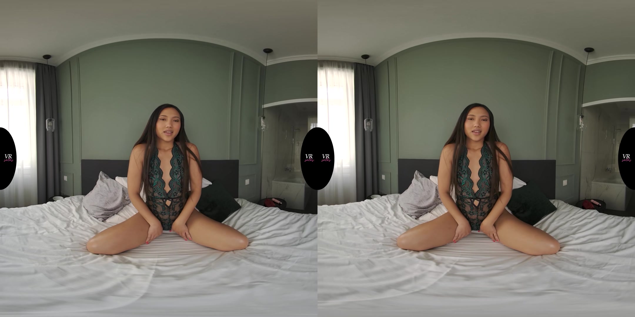 Asian Babe May Thai Loves To Masturbate In Front Of You - VRsolos