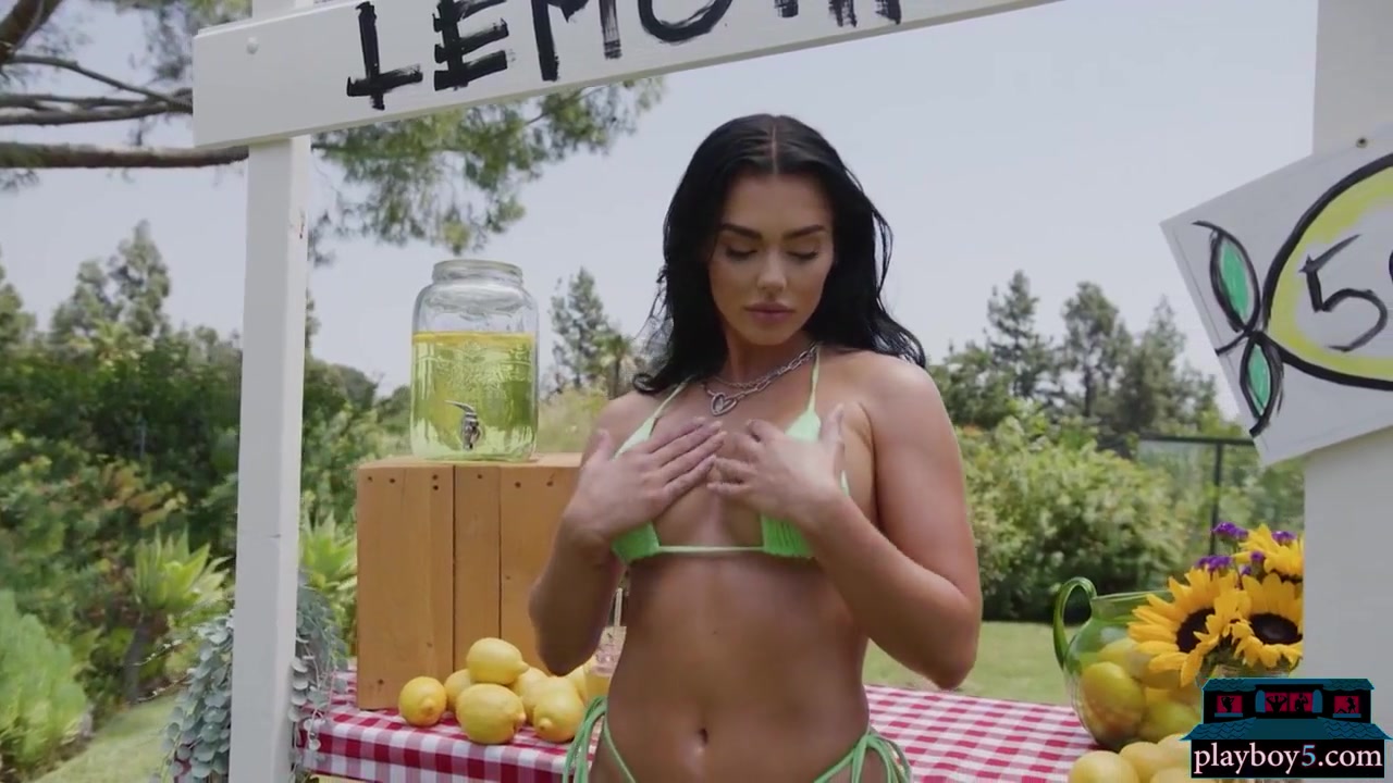 Lemonade Stand With A Big Jugs Mature