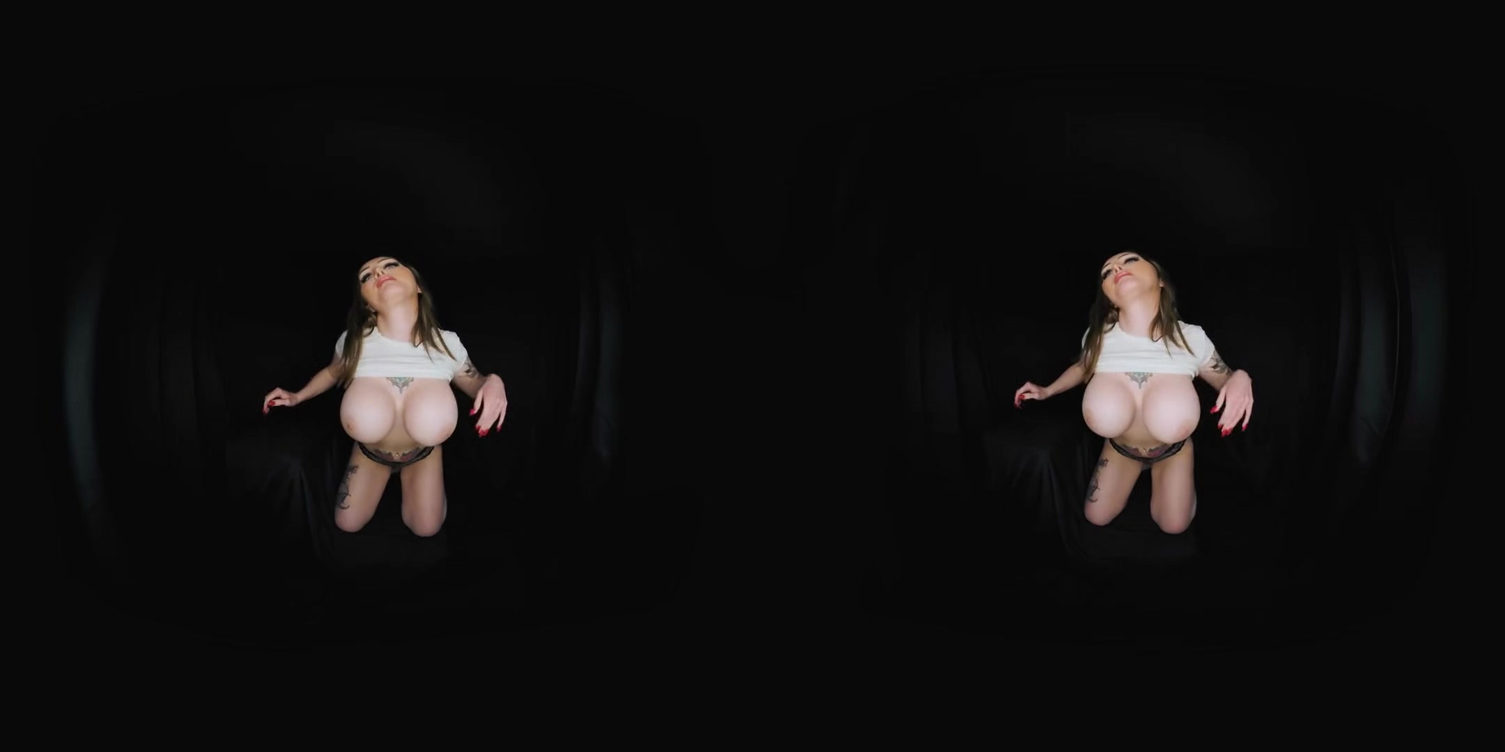 Tiny Feet Domination - Busty Babe Leg and Foot Fetish