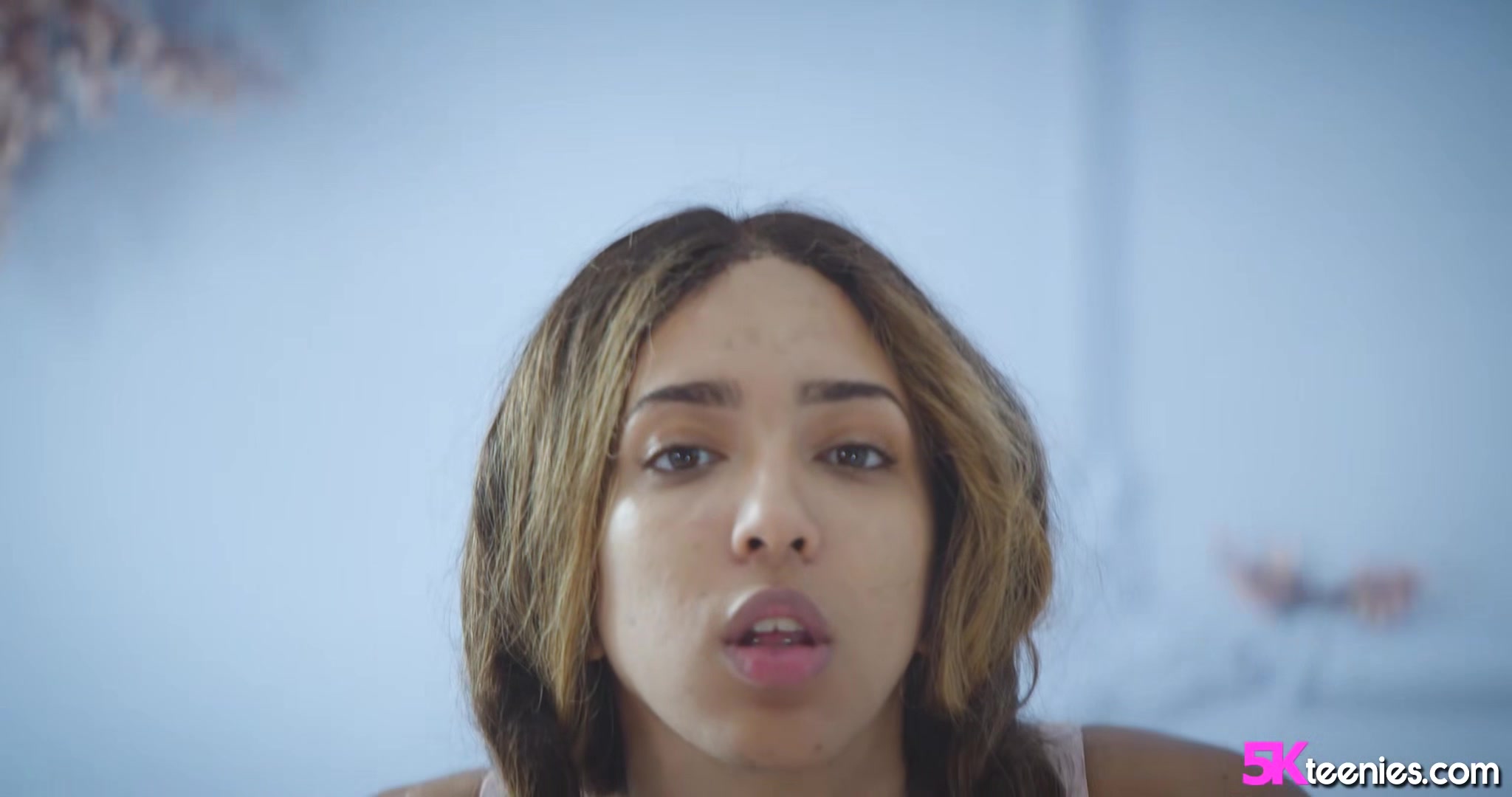 Damn latin teen Luna Black has the perfect set of perky tits