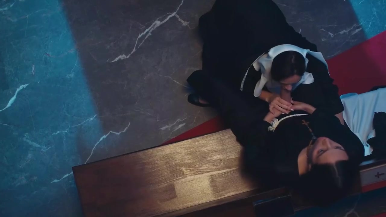Trans Nun Fucks Girl - Shelena Creampies - Vixi Rafi