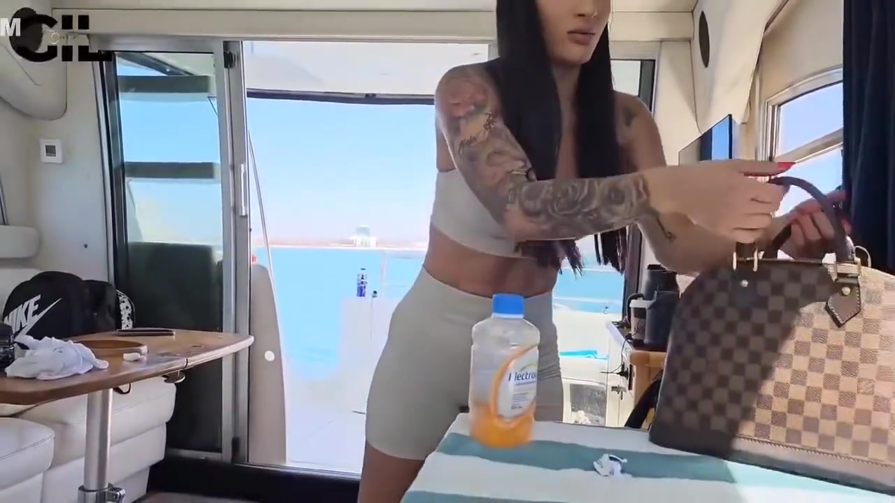 Ts Gialtzel Boat Sex With Salome Gil