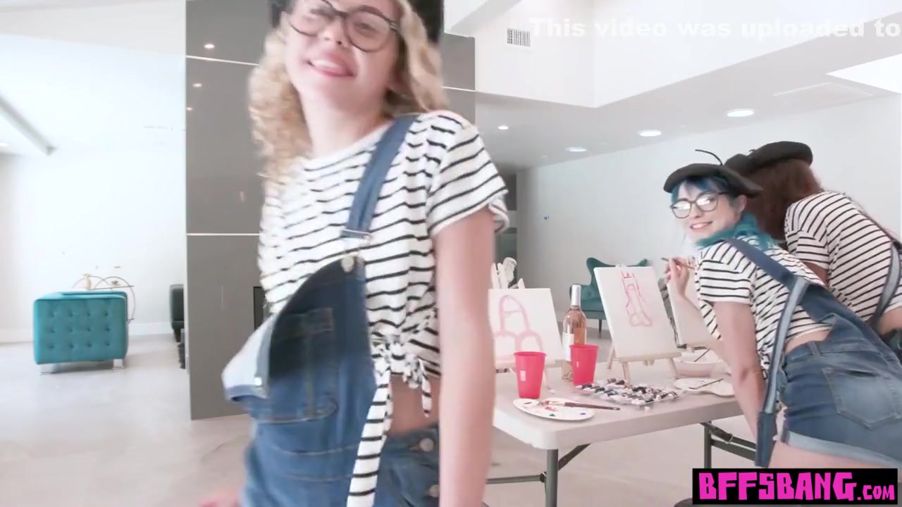 Lily Glee, Jewelz Blu And Allie Addison In Teenage 18+ Artist And Cant Resist A Prick
