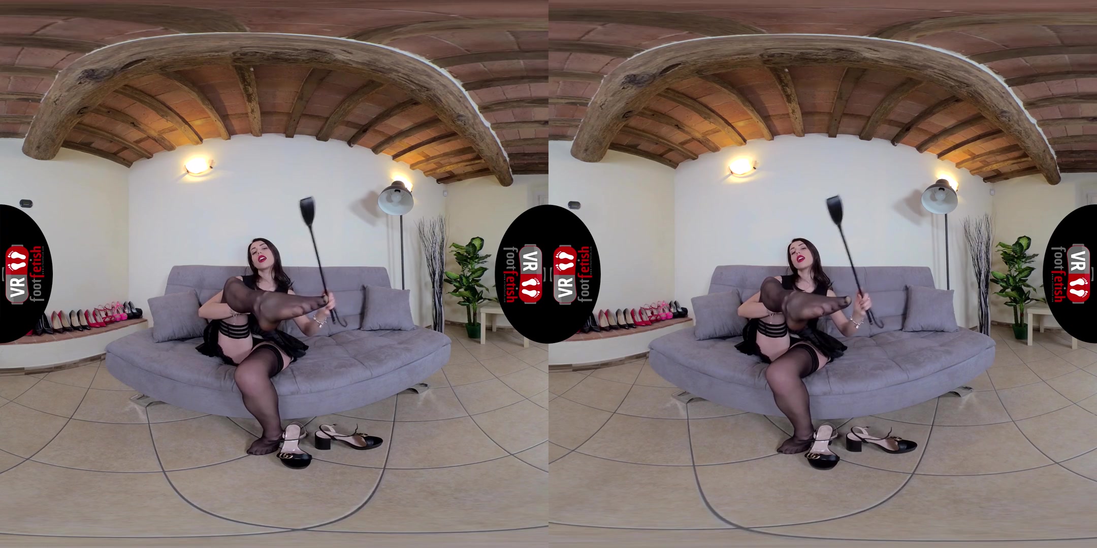 Sensual Petra Seduces You With Her Delicious Feet - Nylon Stocking Foot Fetish