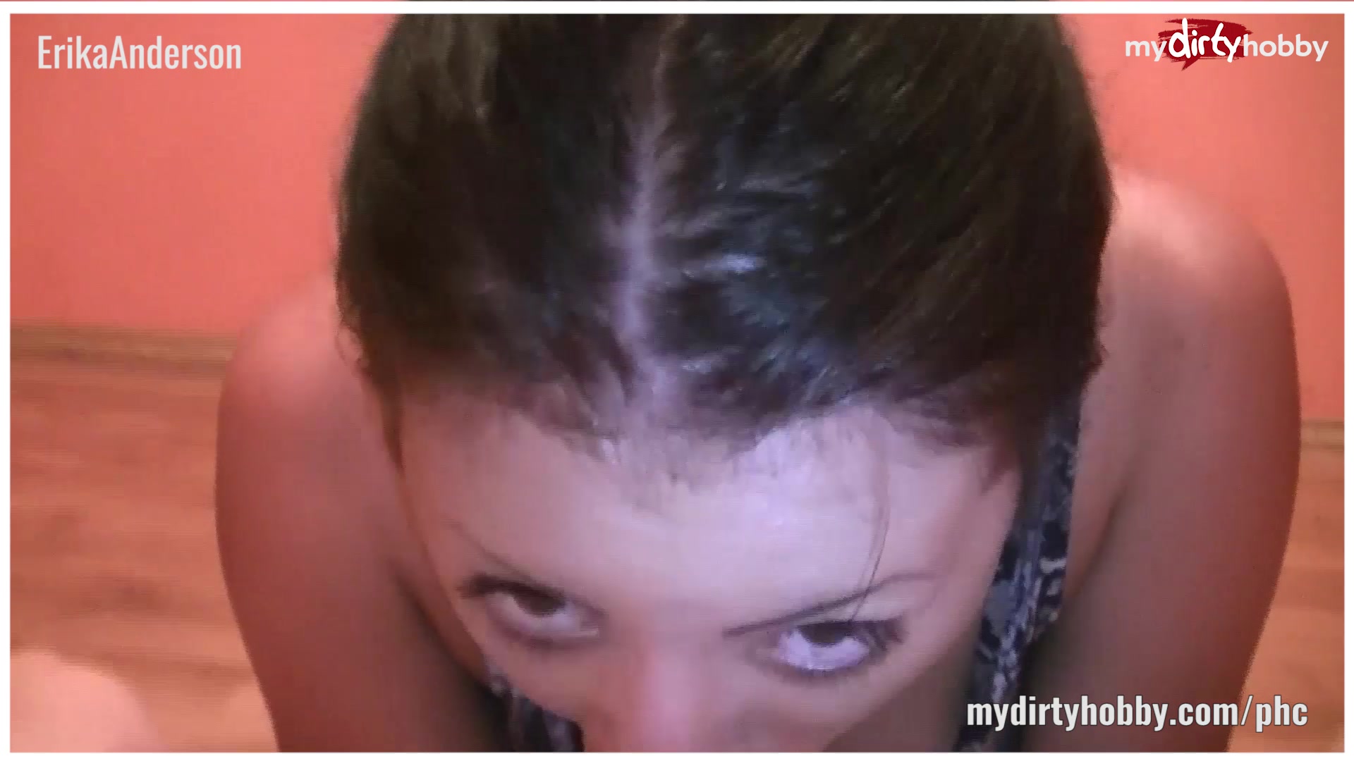 German girl deepthroating and fucking hard.
