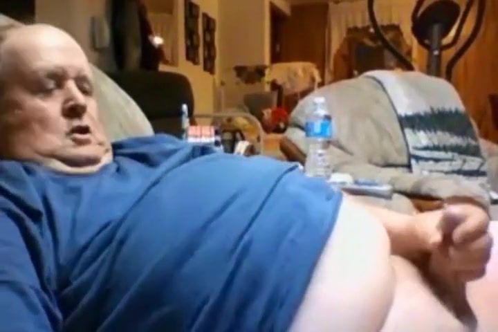 Hot Grandad Wanking