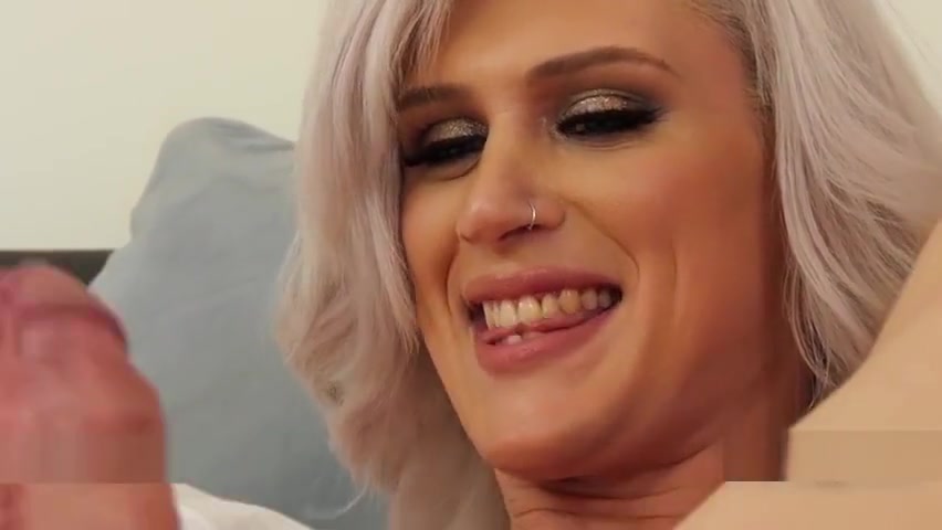 Hide it and watching the trans masturbation