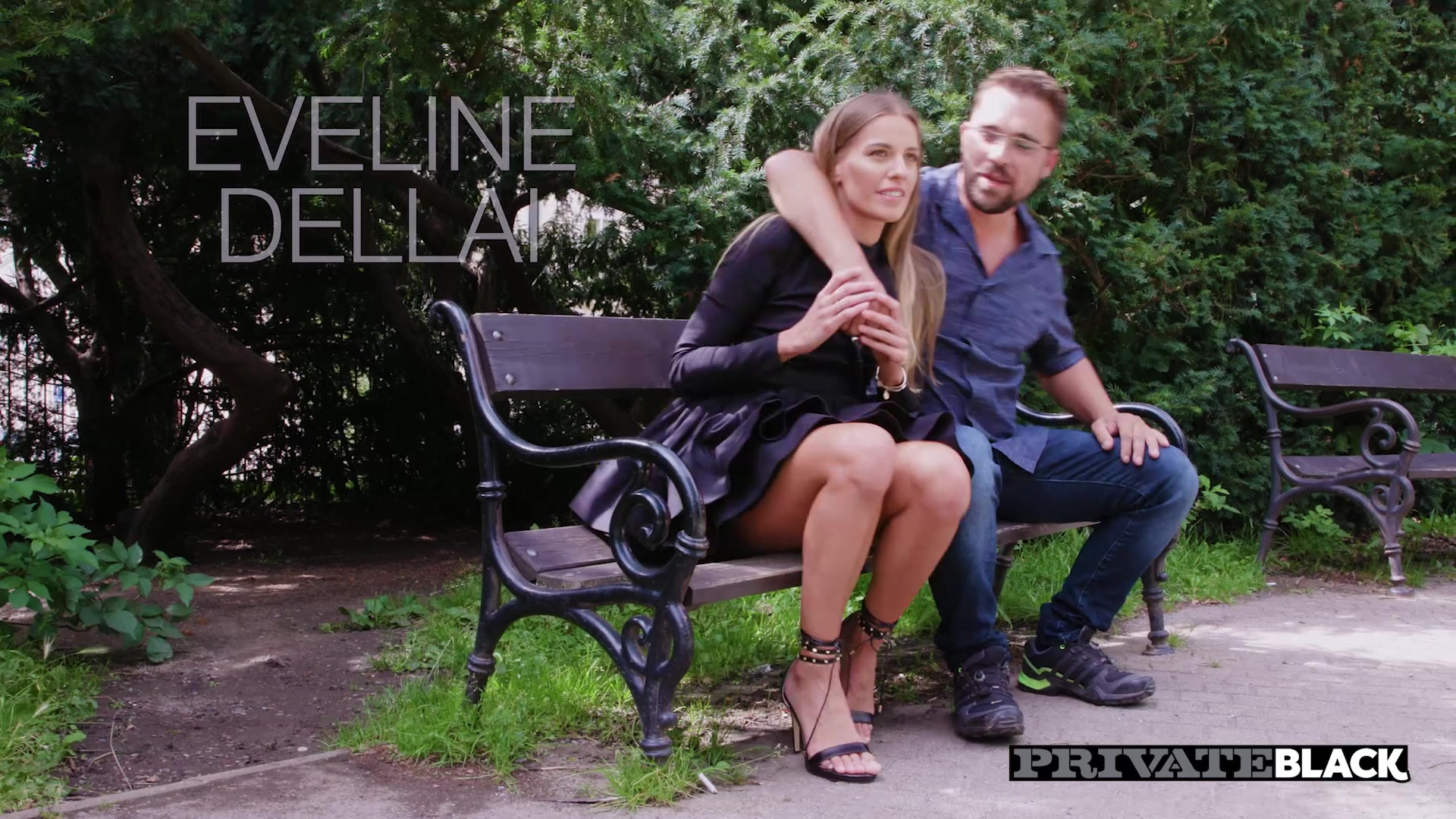 Eveline Dellai Goes Wild In A Gangbang