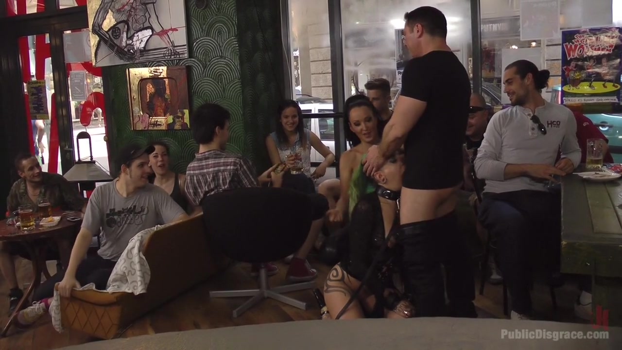 Disobedient Slut Gets Publicly Punished