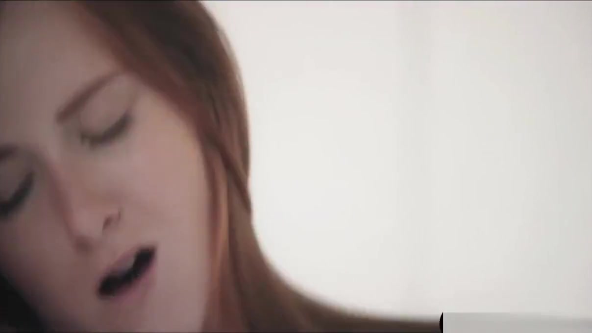 Pale skinned redhead having a romantic fuck with her BF