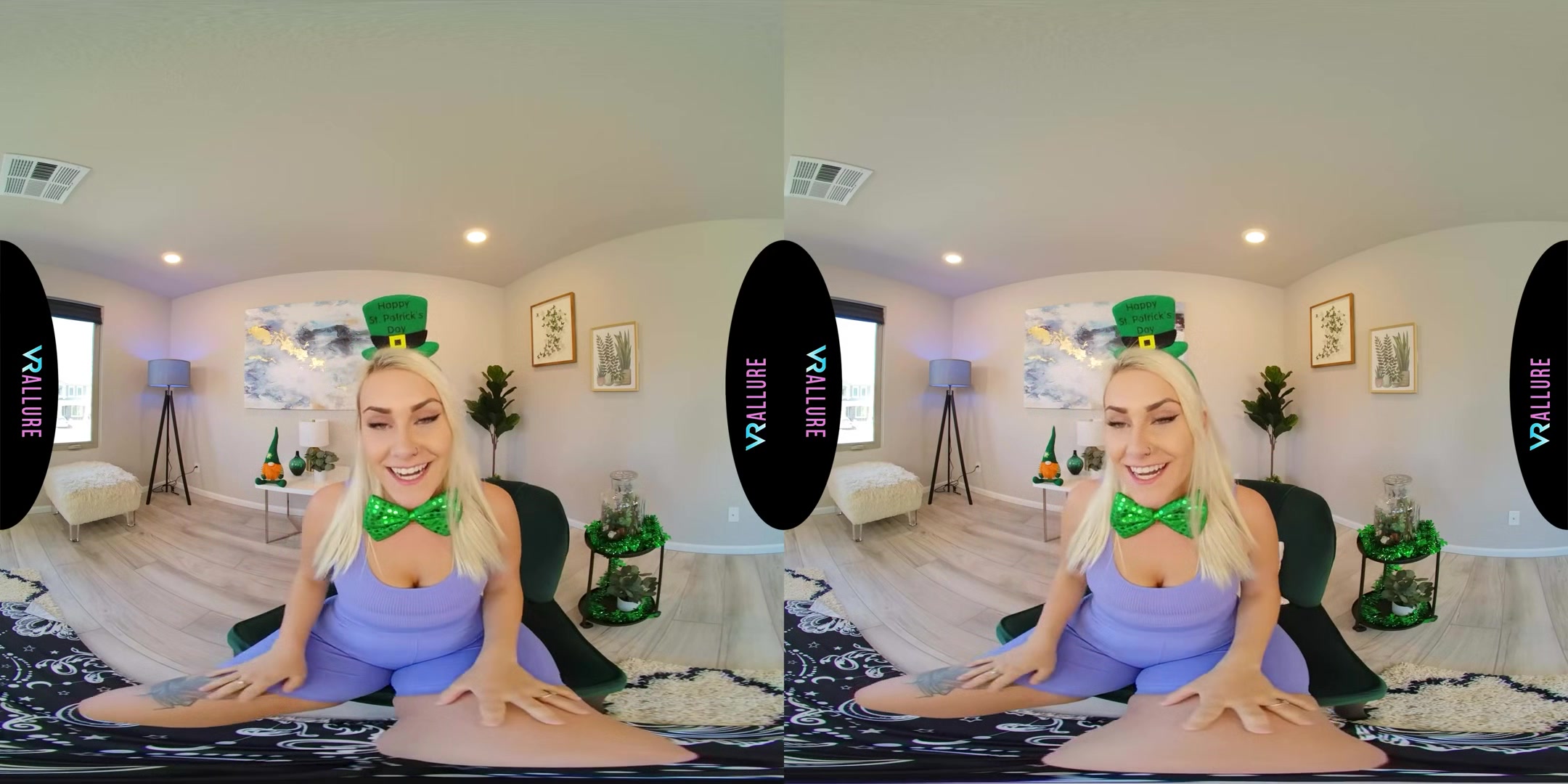 An Irish Lesson - Busty Fit Blonde Solo and Fucking Tommy Torso