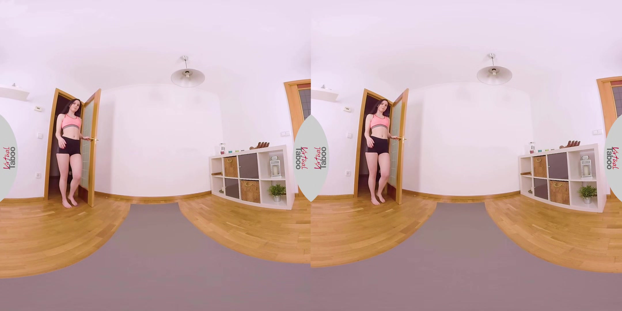 Amber Nevada VR Porn: Naughty aerobics with Amber - VirtualTaboo