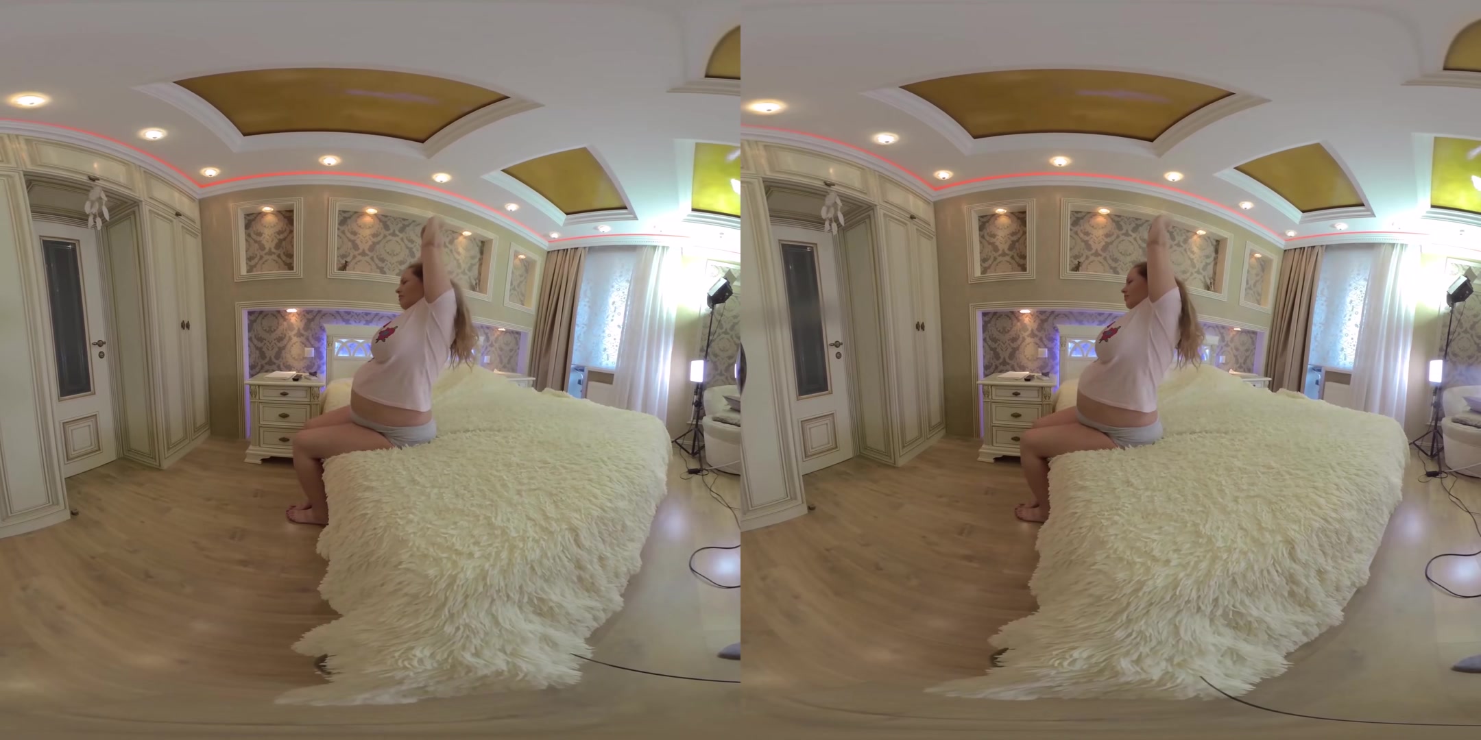 9th Month Krista Kali Plays With Toy Pussy In Bedroom With Some Squirt And Anal Fisting In Kabinet - VRmodels