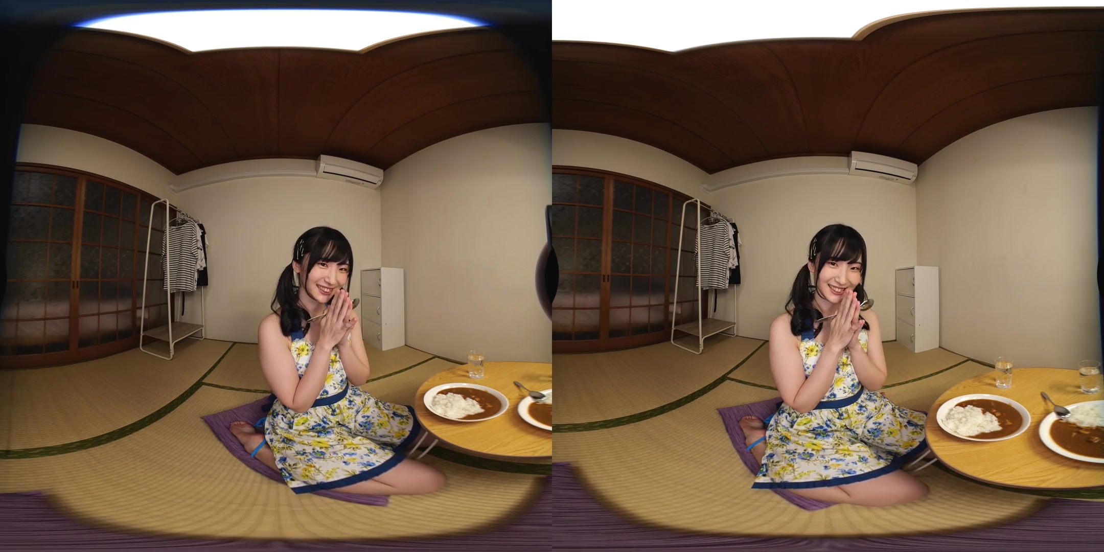 Apartment Days! Nazuna Chitose Act 2; Simply Gorgeous JAV Idol Softcore Non-Nude VR Teasing