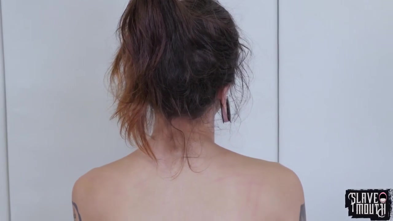 Flogged oral teen 18+ slave sucks dick
