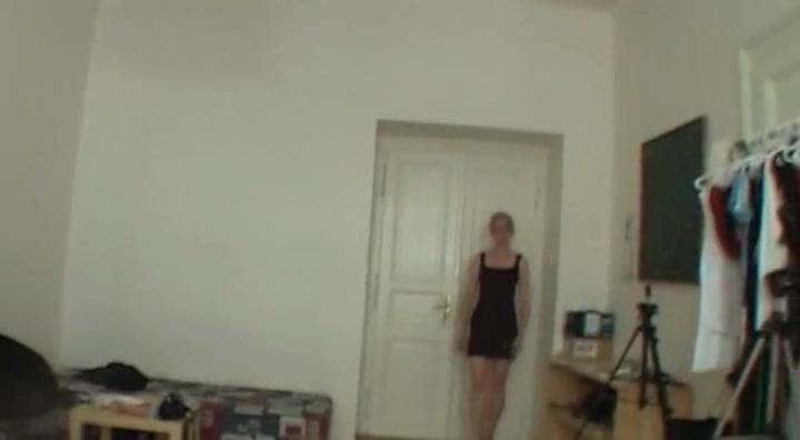 Czech housewife shows cunt and lapdances