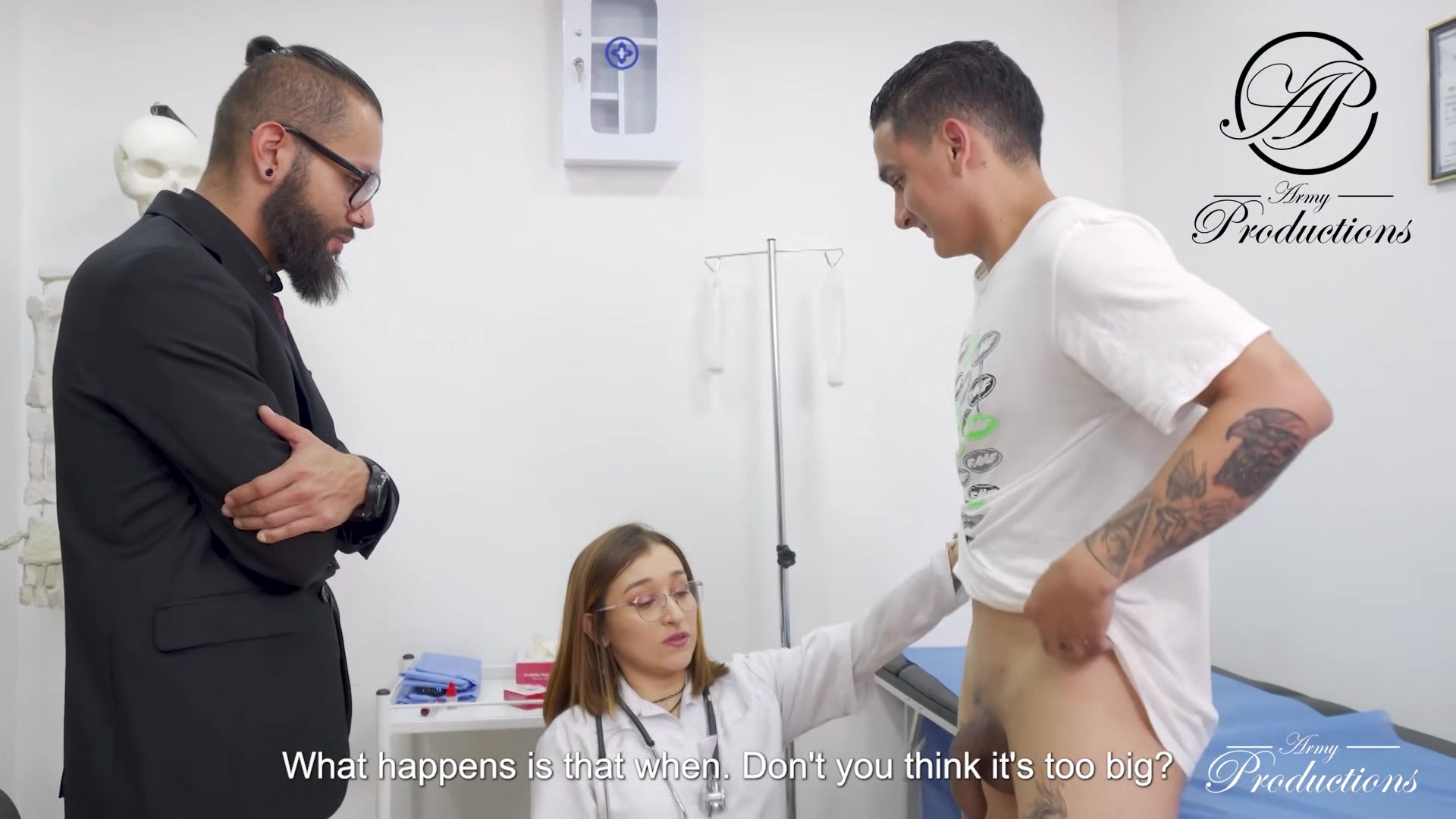 Doctor Discover Big Cocks For First Time - Armyproductions
