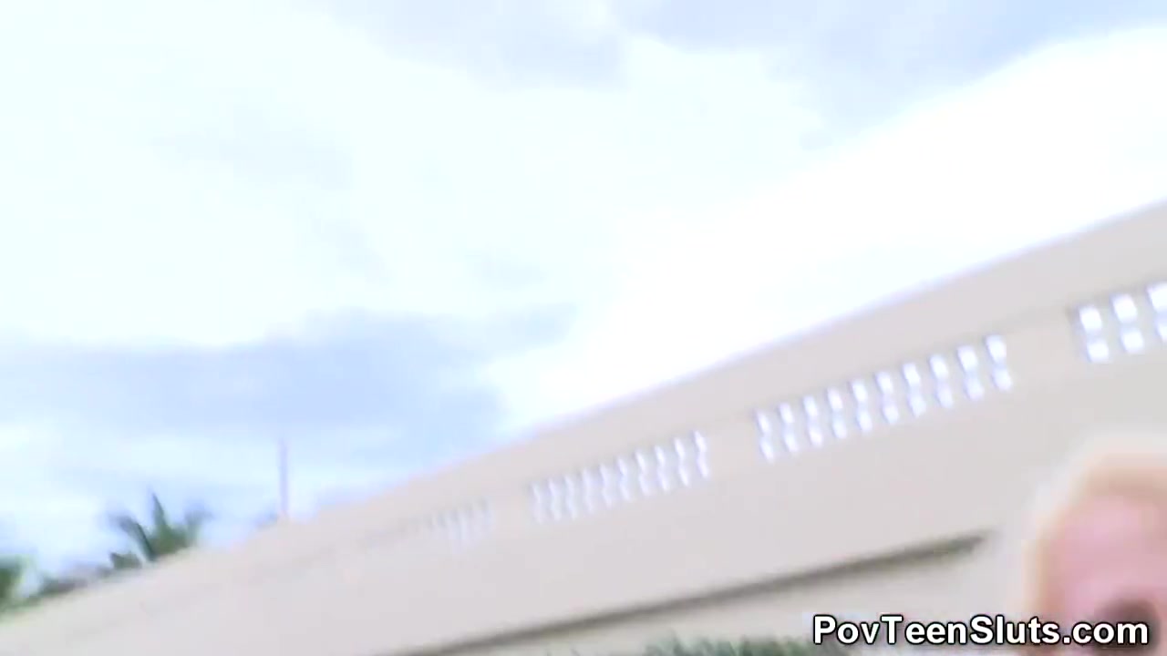 Pov Perfect teen 18+ Undresses On Beach