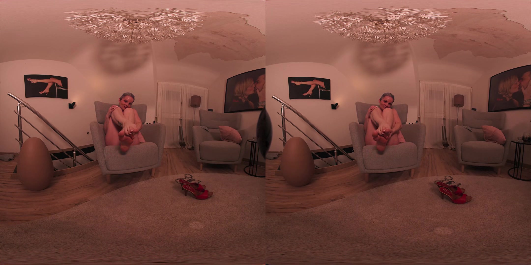 Cuffed Toes... - Sabdeluxe - Vr Porn Video