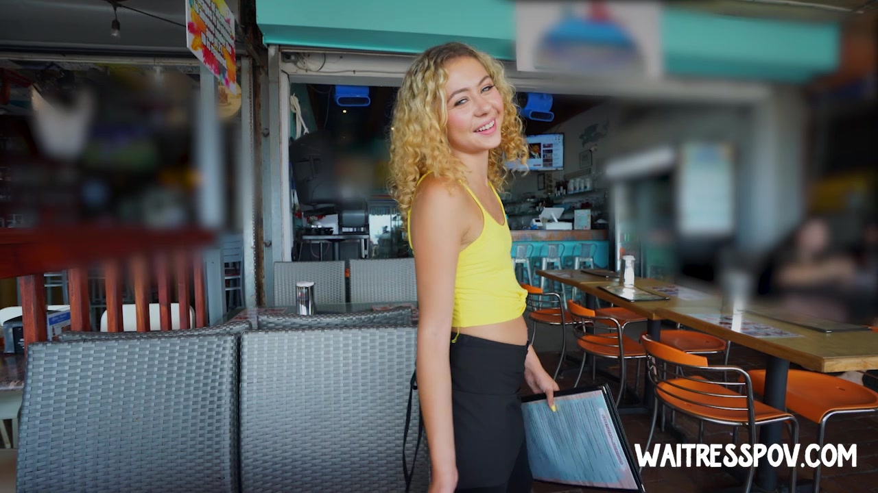 Waitress POV - Allie Addison - Cheater, Cheater, Dick-Eater