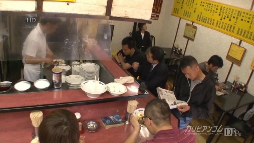 Yura Kasumi Gangbang in The Rumen Restaruant - Caribbeancom
