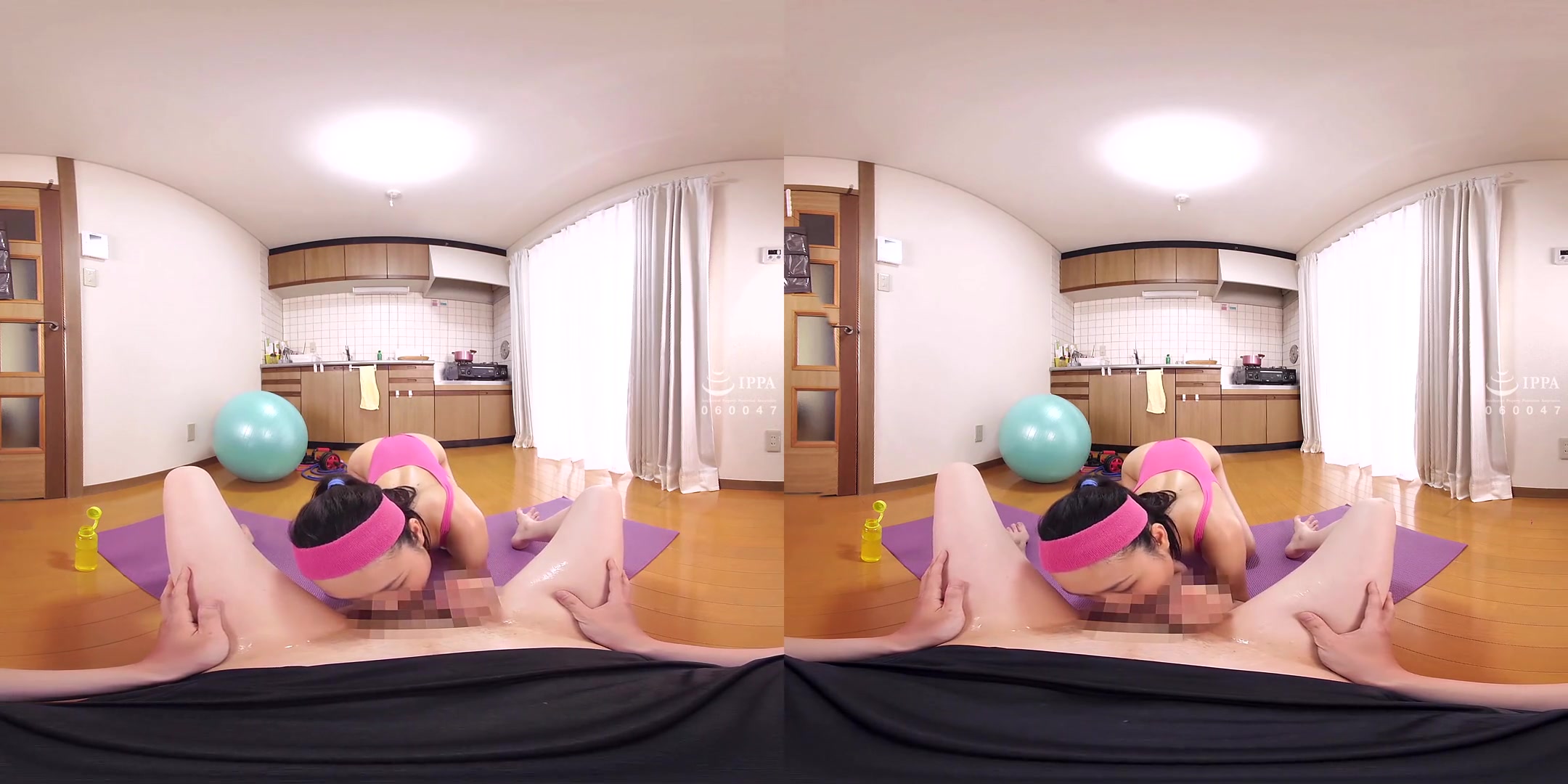 80's Throwback: Aerobics Leads to Raunchy Creampie Sex 1 - ChinChinVR