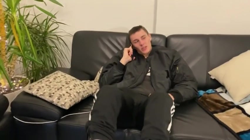 German smoking master sneaker licking