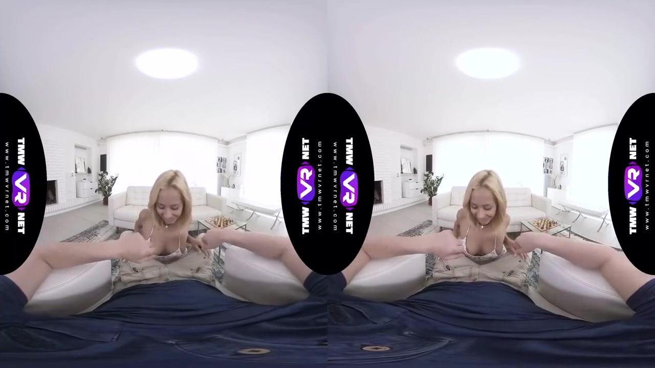 Virtual Reality And Veronica Leal - Blonde Plays With A Fat Cock Instead Of Chess