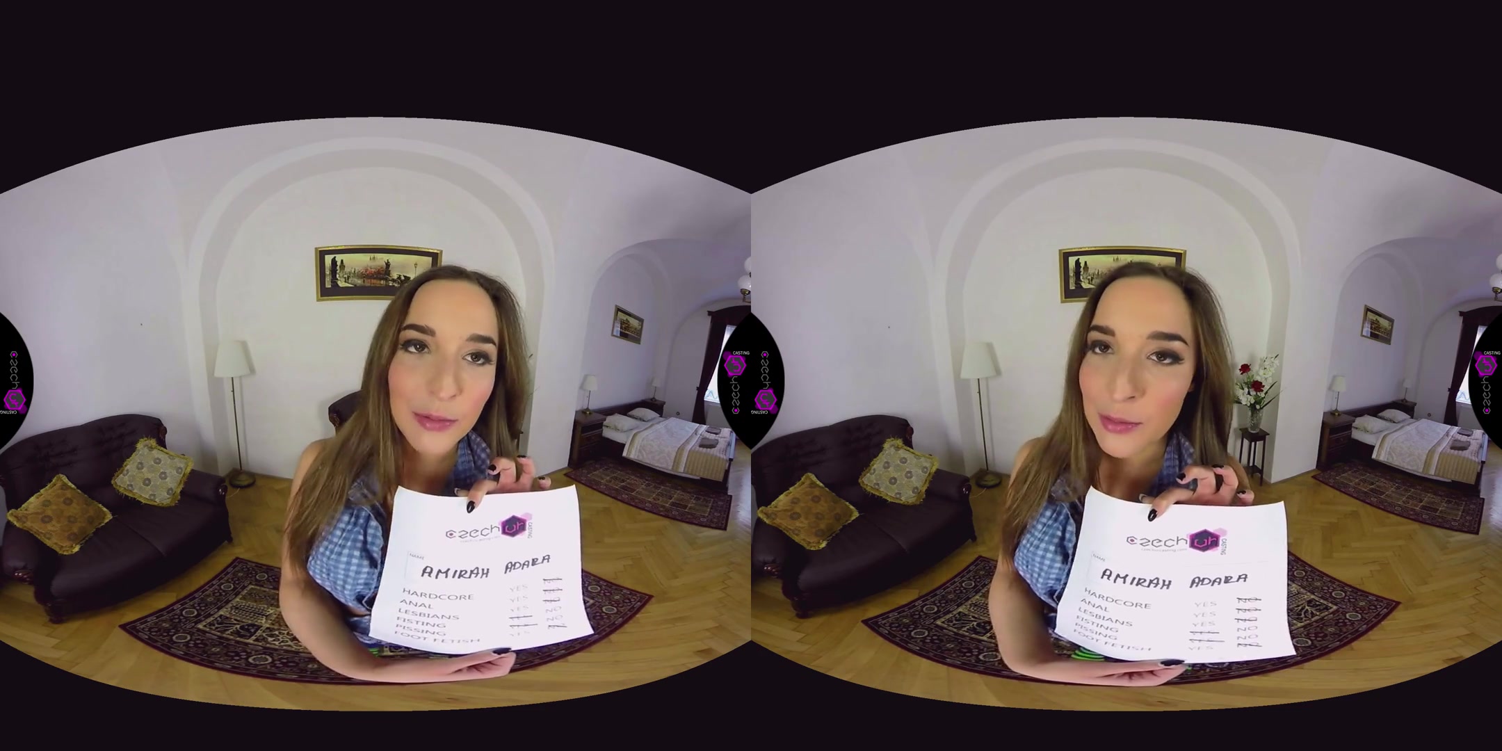 Amirah Adara in Amirah Adara Casting - CzechVRCasting