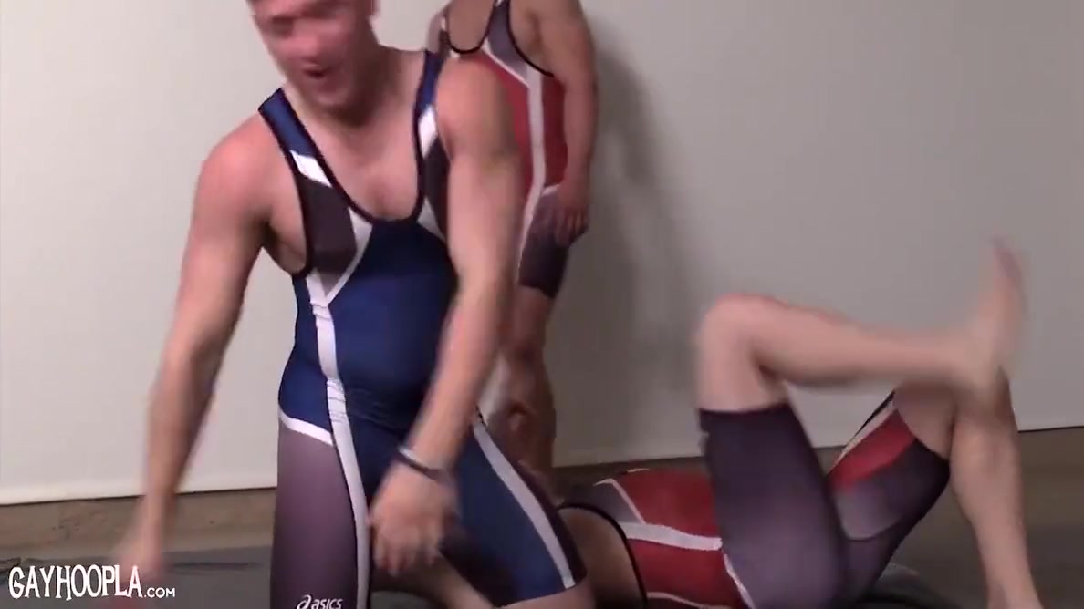 Wrestling Buddies Jerk Off