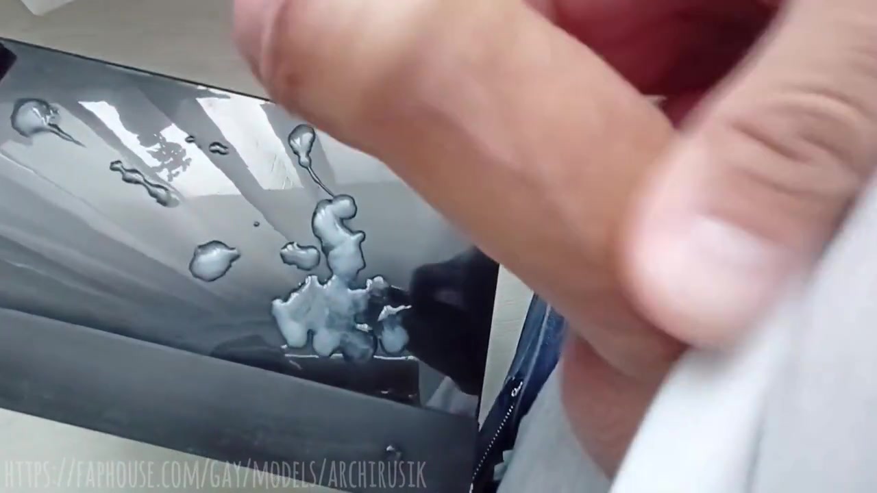 Favorite Cum Gobble It Up !!! A Powerful Cumshot Of A Boy !!!