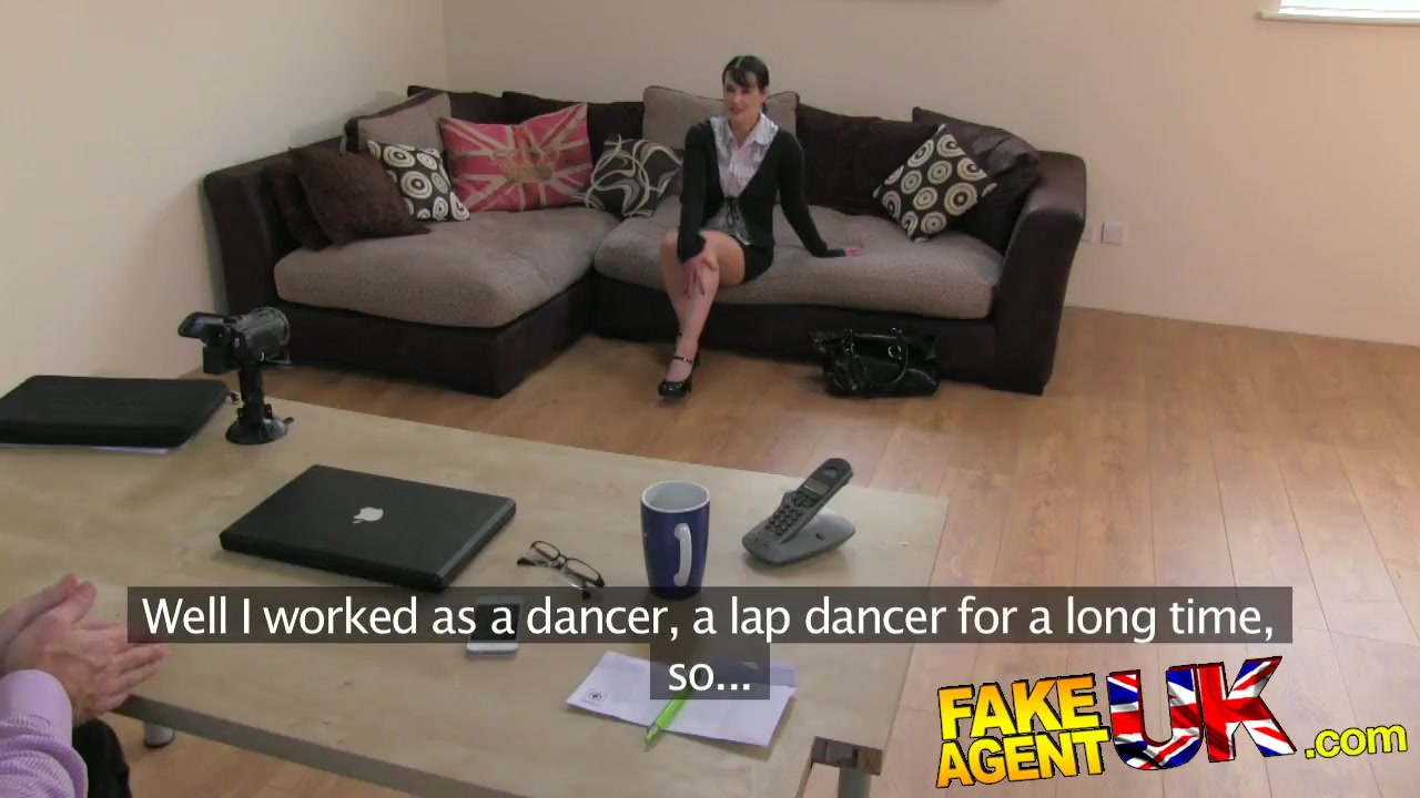 FakeAgentUK Lap dancer goes hardcore in fake casting