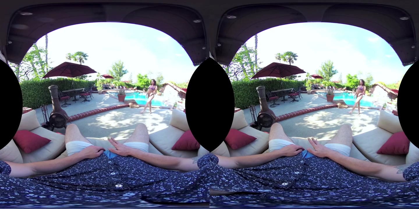VRHUSH Christina Cinn fucked in POV outdoors